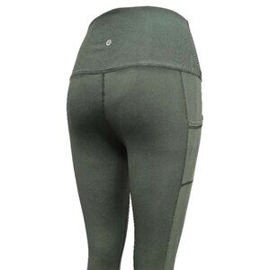 Leg End Pocket Capri with Rib Waist